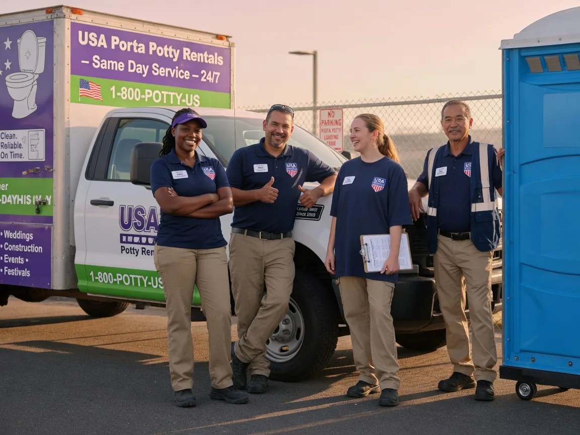 Porta Potty Rental company in Darlington, MO